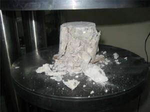 Лабораторный анализ прочности бетона