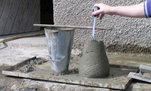 Усадка готового бетона
