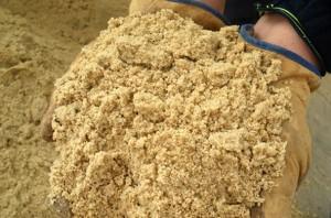 Песок для приготовления бетона