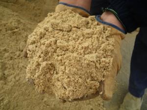 Мелкозернистый песок для бетона